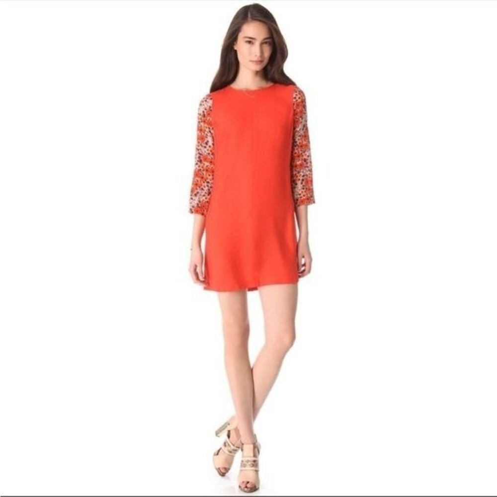 Club Monaco “Jay” floral shift dress size 00